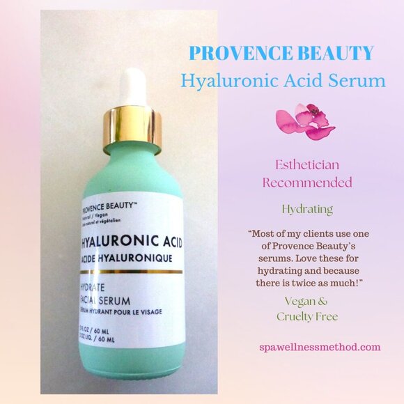 New! Hyaluronic Acid Serum, Vegan Cruelty-free Skincare, Provence Beauty - Picture 1 of 8